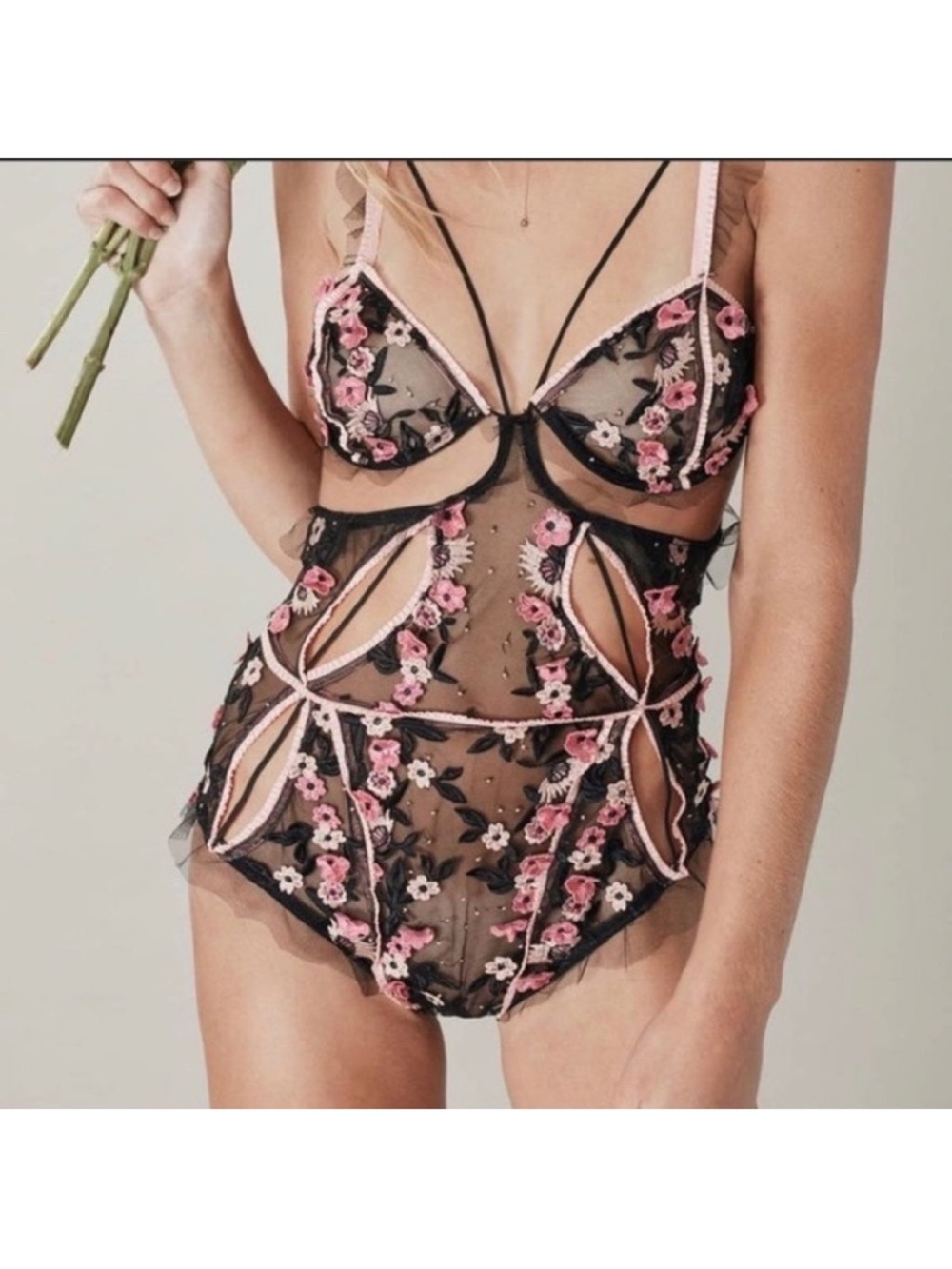 FL&L Skivvies: ‘Peony’ Bodysuit